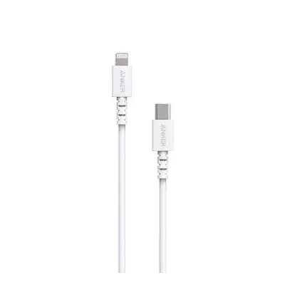 Anker PowerLine Select USB-C to Lightning MFI Certified Cable 3ft (A8612) – White
